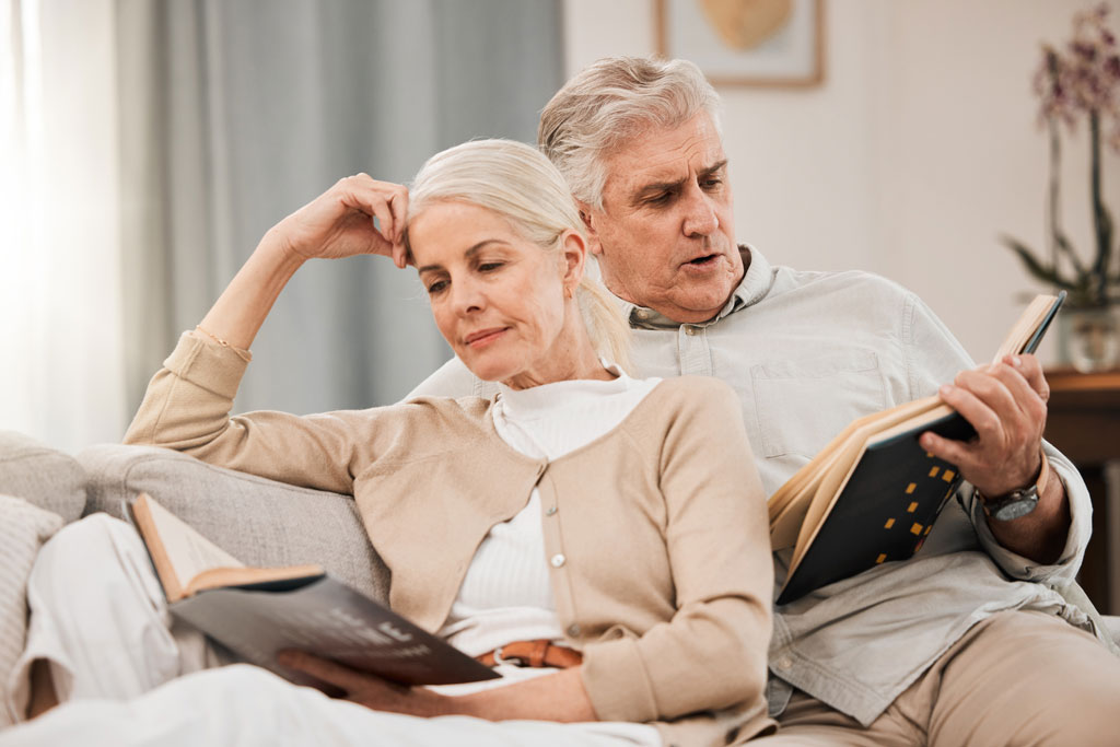 Couple Reading Books