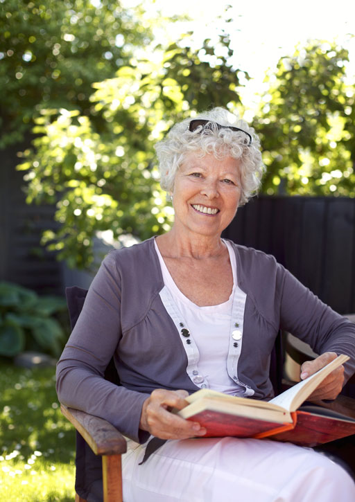 Woman Reading Book